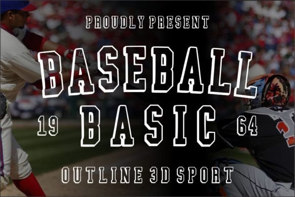 Baseball Basic: A Dynamic Font for Classic Sports Design