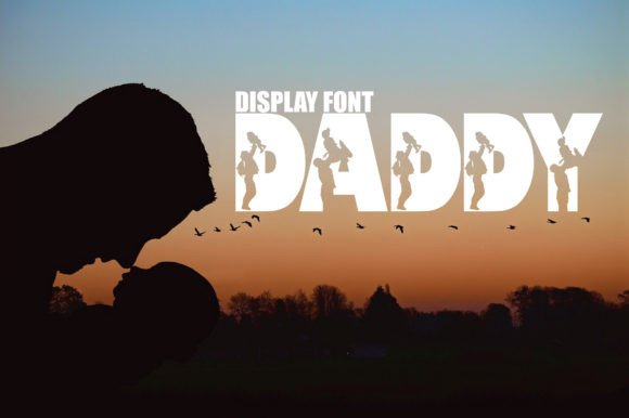 Daddy: A Fun and Cute Display Font for Creative Projects