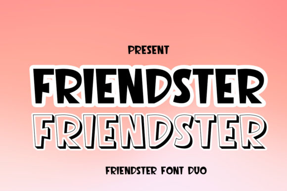 Discover Friendster: A Quirky Display Font for Playful Designs