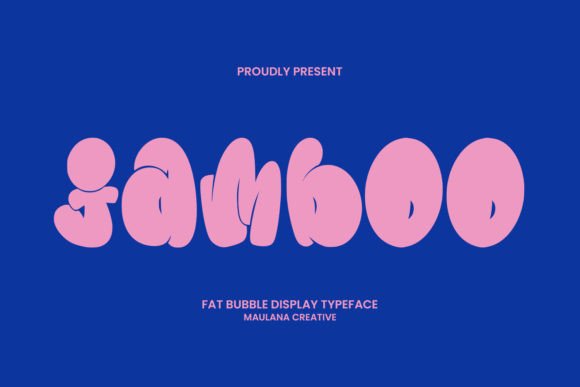 Discover the Cheerful Charm of the Jamboo Font
