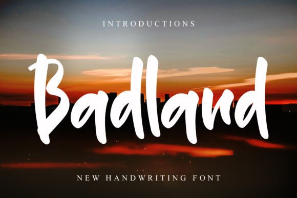 Discover the Joyful Spirit of the Badland Font