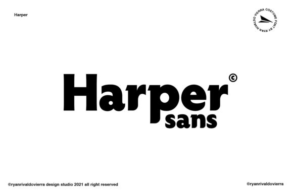 Harper: A Bold and Versatile Display Typeface for Modern Design