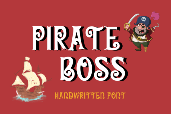 Pirate Boss: A Swashbuckling Display Typeface for Bold Designs