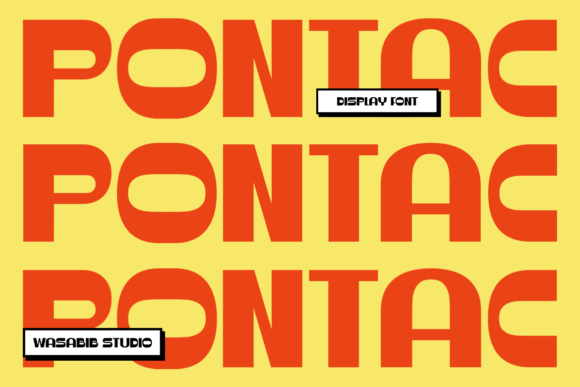 Pontac: A Bold Typeface for Powerful Design