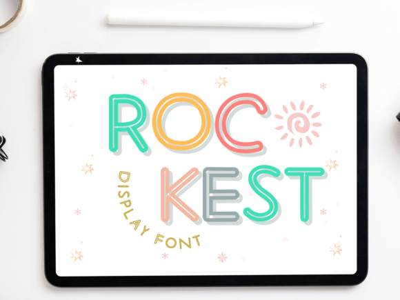 Rocket: A Playful Display Font for Creative Projects