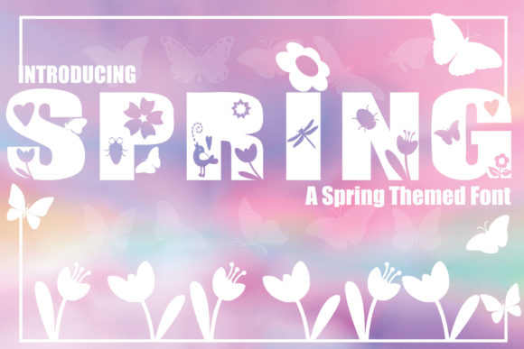 Spring: A Bold, All-Caps Display Font for Modern Design