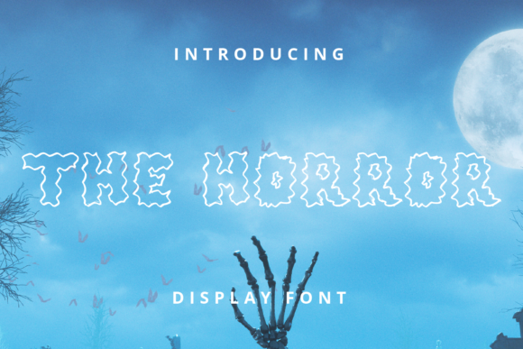 The Horror Font: A Bold Choice for Spooky Designs